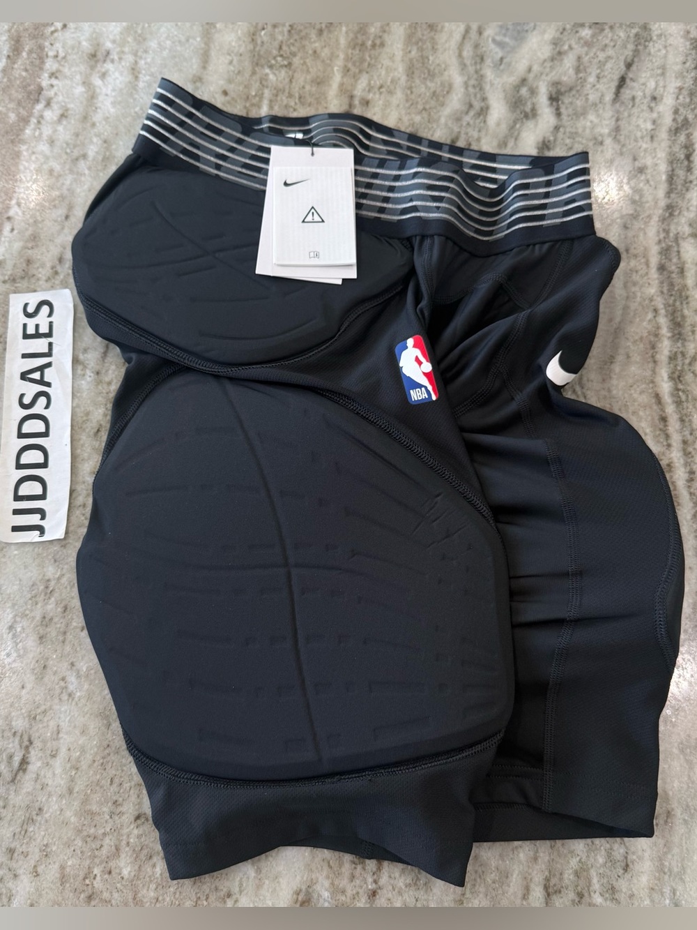 Nike Pro Hyperstrong NBA Padded Compression Shorts Black 881966-010 Men’s Sz M
